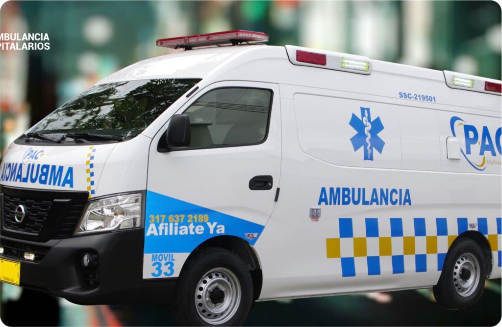 Ambulancias por horas